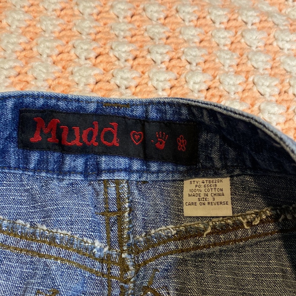 denim mini skirt - Picture 2 of 3